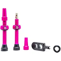 Momum Tav Presta, valves à base ronde, lot de 2, violet, 44 mm, violet, 44 mm