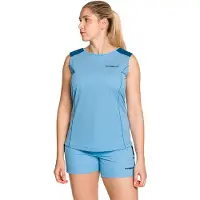 Trangoworld Rainier Sleeveless T-shirt Bleu L Femme