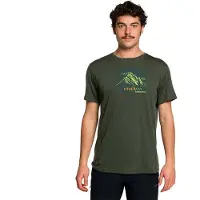 Trangoworld Arvieux Short Sleeve T-shirt Vert XL Homme