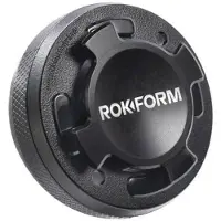 Rokform Adhésif Car Dash Mount (Aluminum Twist Lock), Support pour smartphone, Argent