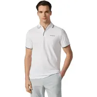 Hackett Hm5600195 Short Sleeve Polo Blanc L Homme