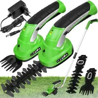TecTake Taille haie électrique 2 en 1 - vert