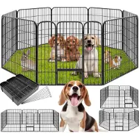 TecTake Enclos pour chien modulable - 80 cm