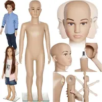 TecTake - mannequin mannequin modèle "enfant" - démontable - 402664