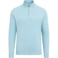 Vercate Pull-over 'No. 15' bleu clair
