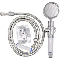 INF Pomme de douche turbo avec tuyau et filtre à eau