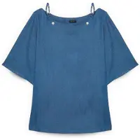 Fiorella Rubino Chemisier bleu