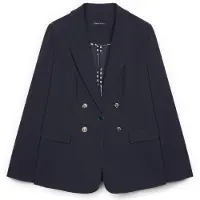 Fiorella Rubino Blazer bleu marine