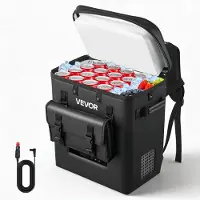 Vevor Glacière Électrique Voiture 12/24 V CC 13 L