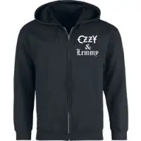 Ozzy Osbourne Sweat-shirt zippé à capuche de - Hellraiser Ozzy & Lemmy - M - 5XL - pour Homme - noir - Taille 5XL