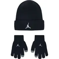 Jordan Bonnet 'JAN' gris chiné / noir / blanc