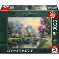 Schmidt Thomas Kinkade, Ambiance du soir, puzzle de 3000 pièces