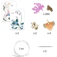 Djeco Bijoux - Heart Heishi - - UneTaille - Set de Création