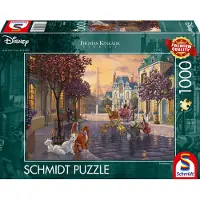 Schmidt Spiele Spiele 59690 Puzzle 1000T Disney, The Aristocats 59690