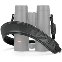 Leica Courroie pour jumelles en cuir Noir