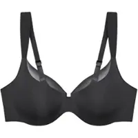 Triumph Bmu Illusion Curve W01 R Bra Noir 110 / C Femme