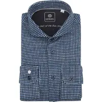 Blue industry Chemise Imprimée Bleu