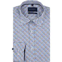 Suitable Chemise Construct Imprimé Bleu