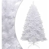 vidaXL Sapin de Noël artificiel à charnières avec neige floquée 120 cm