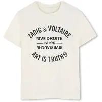 Zadig & Voltaire T-shirt enfant X60628 filles - Blanc - 8 ans