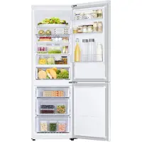 Samsung Rb34c672eww/ef Combi Fridge Argenté 344 L / EU Plug 220V