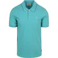Scotch & soda Melange Polo Bleu Turquoise taille M