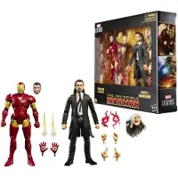 Marvel The Invencible Iron Man Iron Man Extremis & Marvels Mandarinen-Blister, 2 figurines, 15 cm