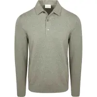 Profuomo Polo Manches Longues Luxury Basic Vert
