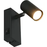 TRIO 230561142 MACKENZIE Applique murale LED SMD 8 W/800 lm 3000 K IP54 Anthracite