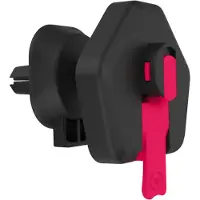 Celly SNAPVENT, appareil mobile/Smartphone, support passif, voiture, noir, Support pour smartphone, Noir