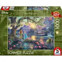 Schmidt Puzzle - SPIELE - DISNEY, La Princesse et la Grenouille - 1000 pièces - À partir de 12 ans