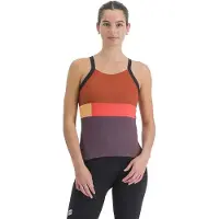 Sportful Snap Sleeveless T-shirt Rouge,Gris XL Femme