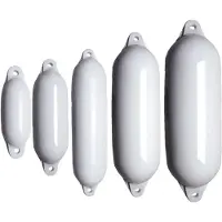 Majoni 2 Eye Fender Argenté 22 x 72 cm