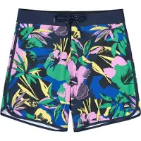 Quiksilver Surfsilk Scallop 18´´ Swimming Shorts Bleu 34 Homme