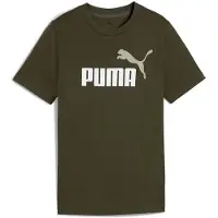 Puma Essentials 2 Graphics Nº1 Logo T-shirt manches courtes Vert 7-8 ans Garçons Vert 7-8 ans