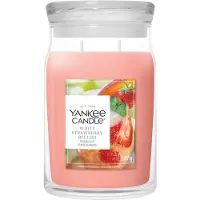 Yankee candle White Strawberry Bellini bougie parfumée 567 g
