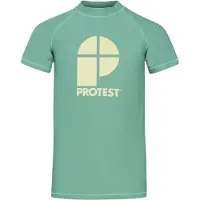 Protest Maillot de bain de sport 'PRTBERENTS JR' vert chiné