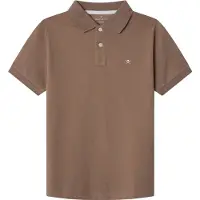 Hackett Small Logo Short Sleeve Polo Marron 5 Years Garçon