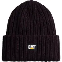 CAT Bonnet 'Workwear Rib C443' noir