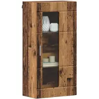 vidaXL Meuble mural Bois ancien 55 x 29 x 100 cm Bois d'ingénierie