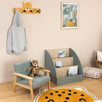 Atmosphera Fauteuil Enfant - Basile Vert Céladon