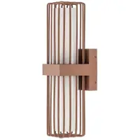 LUCANDE Luminaires d'extérieur , Chandan, dimmable, Brun / rouille, Balcon, Aluminium, Moderne