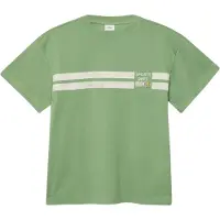 s.Oliver T-Shirt vert / blanc