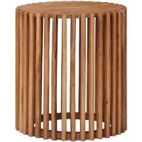 vidaXL Ensemble de tables d'appoint avec porte Marron 40 x 40 x 45 cm