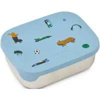 Adlibris Boîte à Repas - Silicone/Acier - Arthur - 900 ml - Fun/P - - UneTaille - Boîte à Repas