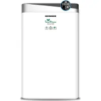 Heinner Purificateur d'air HPA-488WIFI, débit d'air 488 m³/h, 34 à 58 m²,tactile avec écran,Wi-Fi, télécommande, Filtre HEPA H11, Générateur d'ions négatifs, Capteur PM 2,5, Blanc