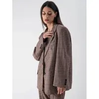 MND Blazer 'Quadro' marron
