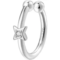 Hey Happiness Boucles d'oreilles 'Stella' argent