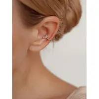 Hey Happiness Boucles d'oreilles 'Fire Spark' argent
