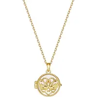 Hey Happiness Chaîne 'Eternity Locket' or